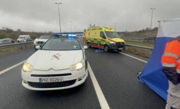 Herido grave un conductor de 36 años tras chocar contra un camión en la M-50 a la altura de Alcorcón