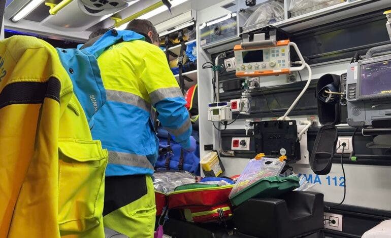 Herido grave un conductor de 30 años tras dar varias vueltas de campana en la M-410 en Parla