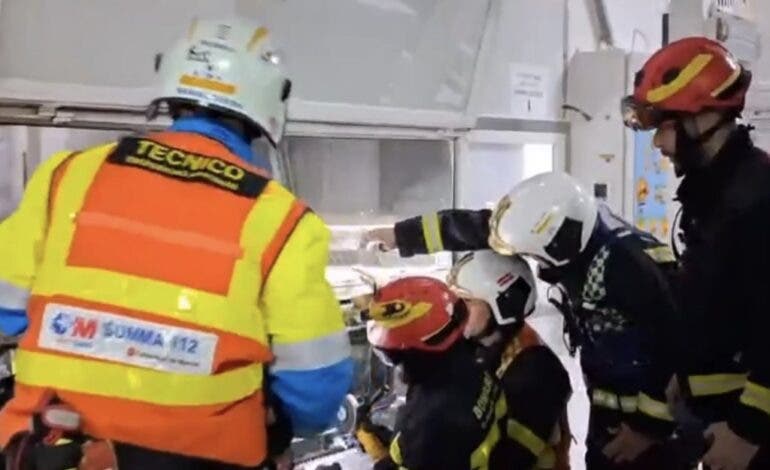 Herido grave un trabajador al quedar su mano atrapada en una panificadora en Leganés