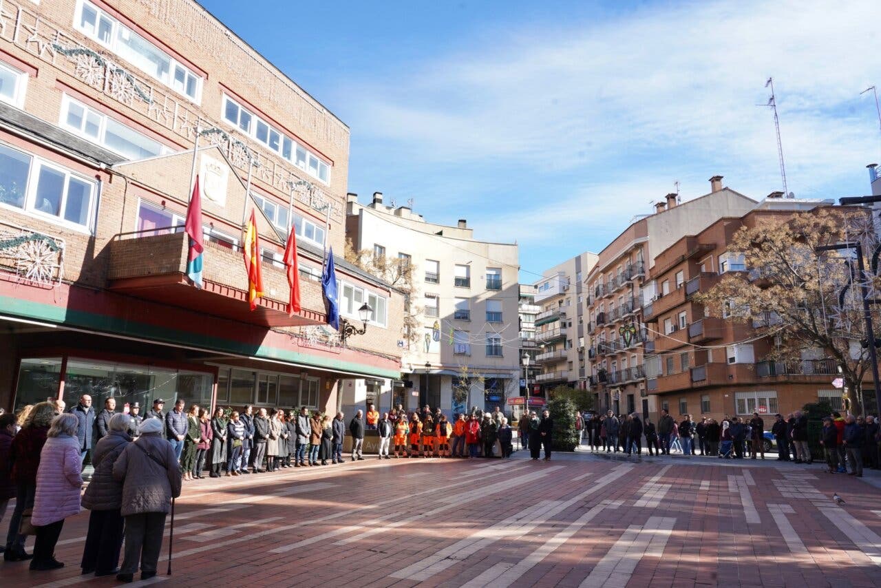 Homenaje a Pablo B. en Alcorcón tras accidente ferroviario en Adamuz
