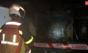 Un padre y sus dos hijos, heridos por quemaduras en el incendio de un garaje en Fresno de Torote