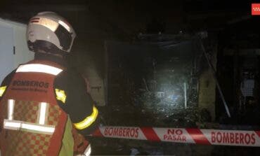 Un padre y sus dos hijos, heridos por quemaduras en el incendio de un garaje en Fresno de Torote