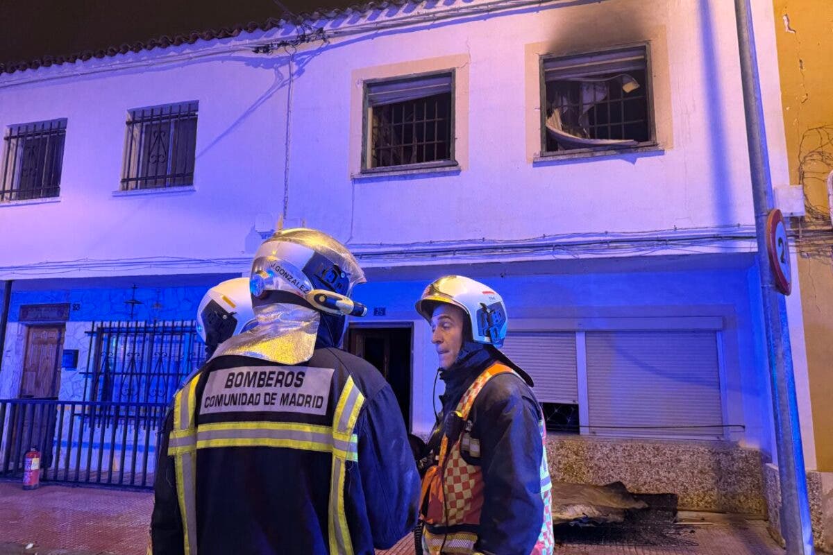 Muere un hombre de 56 años en el incendio de una vivienda en Ciempozuelos