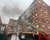 Un incendio en una vivienda en Madrid obliga a rescatar a tres personas