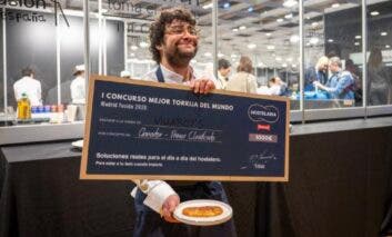 La mejor torrija del mundo lleva el sello de Arganda: Martín Martínez Villamor conquista Madrid Fusión