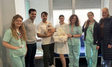 Liam Gabriel, el primer bebé torrejonero nacido en 2026 en el Hospital de Torrejón