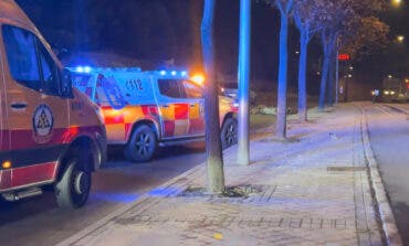 Muere un motorista tras chocar contra un árbol en la carretera de Villaverde a Vallecas