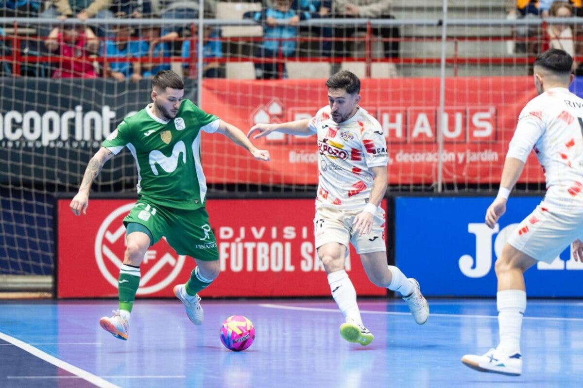 Movistar Inter empata ante ElPozo Murcia (3-3) en un «Clásico» vibrante en el Jorge Garbajosa de Torrejón 