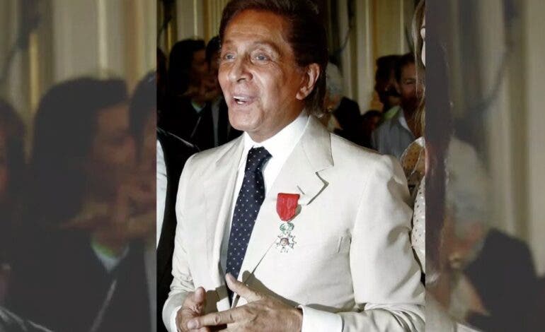 Muere a los 93 años el diseñador italiano Valentino