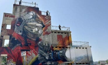 El mural de los bomberos de Alcalá de Henares, finalista al Mejor Mural del Mundo 2025