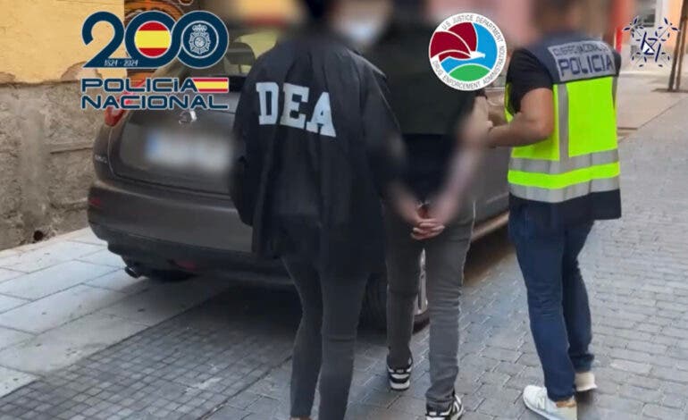 Nueve detenidos, entre ellos un miembro del cártel de Sinaloa oculto en un piso de Madrid, por tráfico de metanfetamina en piedras de mármol