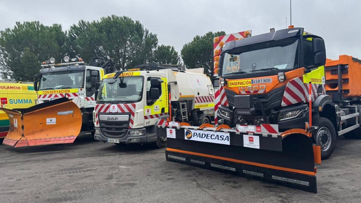 Temporal de nieve y viento en la Comunidad de Madrid: activado el nivel 1 del plan de inclemencias