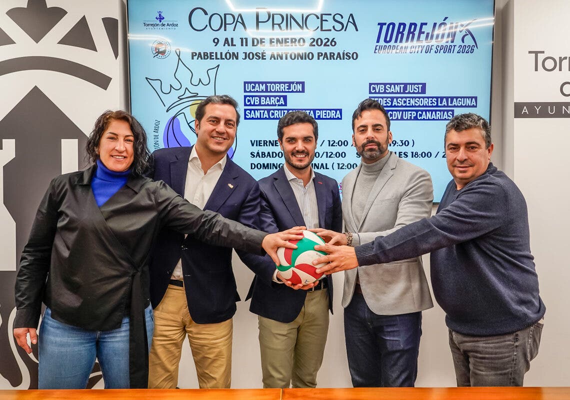 Torrejón de Ardoz acoge este fin de semana la Copa Princesa de voleibol con entrada gratuita