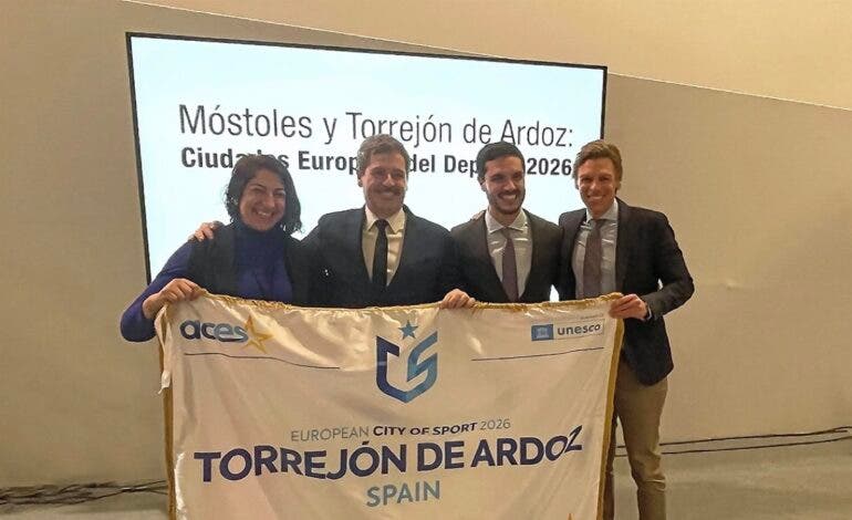 Torrejón firma en FITUR un convenio con la Comunidad de Madrid para impulsar su año como Ciudad Europea del Deporte 2026