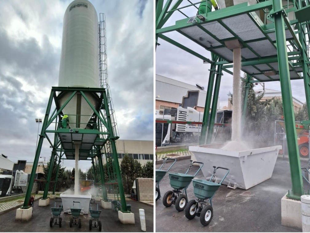 Torrejón reparte sal a los vecinos y activa el Plan Antinevadas ante la previsión de nieve