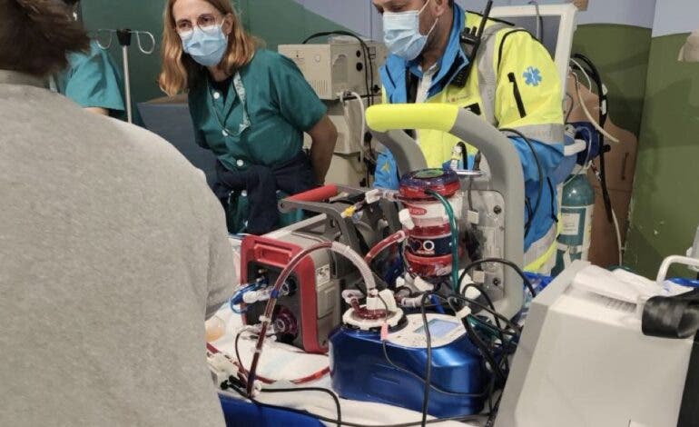 Madrid traslada a cuatro bebés críticos con ECMO en operativos intercomunitarios de hasta 1.200 kilómetros