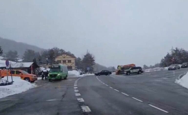 La AEMET amplía hasta el domingo el aviso por nevadas en la Sierra de Madrid