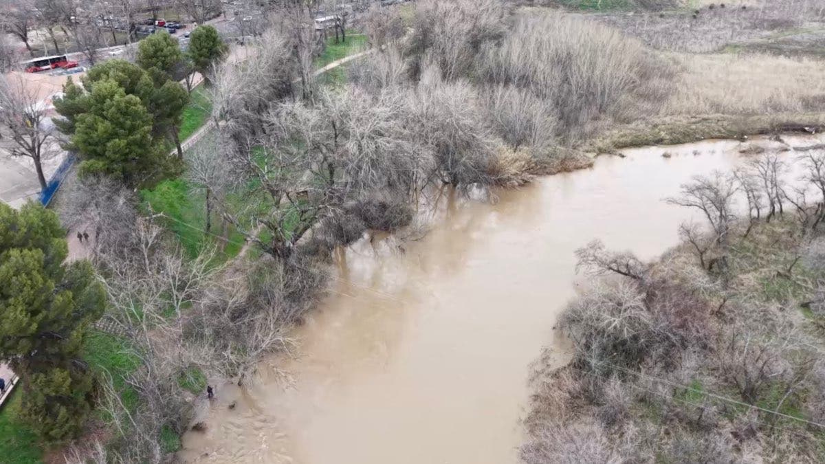 Sigue la alerta roja por crecidas en los ríos Henares y Jarama