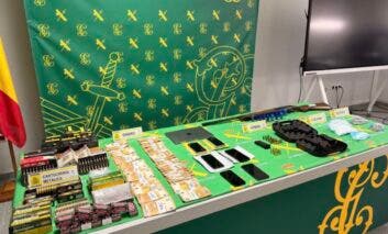 Detenidas 21 personas en Madrid por tráfico de armas y munición tras varios registros en la Cañada Real