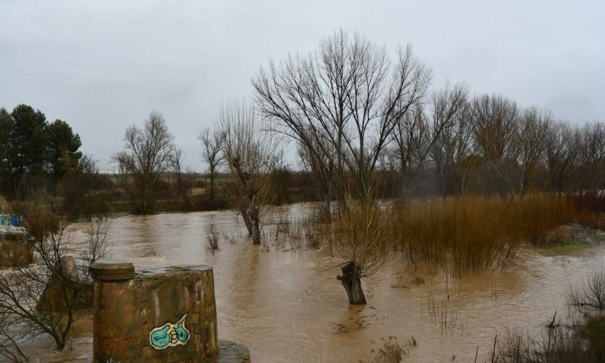 El Henares y el Jarama siguen en nivel rojo por riesgo de desbordamientos