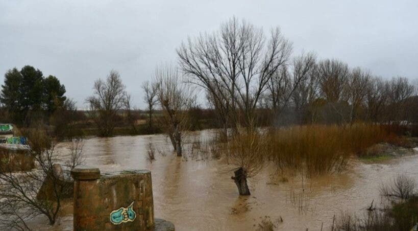 El Henares y el Jarama siguen en nivel rojo por riesgo de desbordamientos