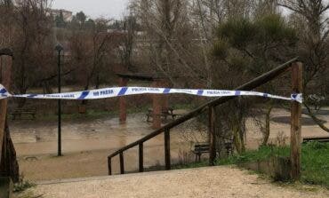 Guadalajara limita los accesos al Paseo Fluvial por el aumento del caudal del río Henares en umbral naranja