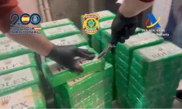 Interceptan en Barajas 1.500 kilos de cocaína ocultos en piezas de mármol