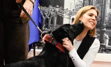 Alcalá de Henares estrena Unidad Canina: Lía, Malala y Sía se incorporan a la Policía Local